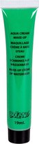 Boland - Tube make-up crème op waterbasis (19 ml) - Groen - Vloeibare schmink - Carnaval, Themafeest, Halloween