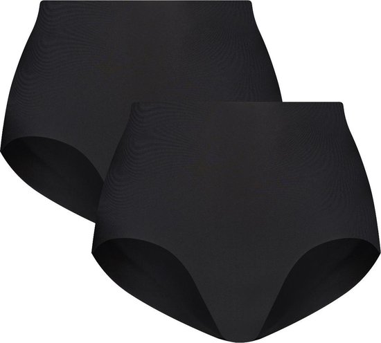 LaSlip - 2-Pack Maxi - Onderbroek Dames - XL Zwart