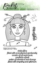 Sagittarius Girl Clear Stamps (HG-110)