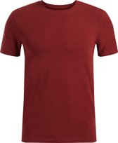 WE Fashion Heren slim fit T-shirt