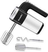 Biolomix Mixer | Elektrische Handmixer | Deeg Blender | Ei Klopper | Duurzaam materiaal| Zwart