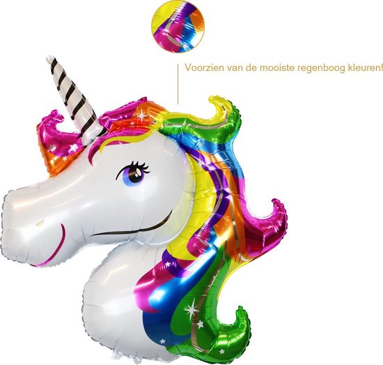 Ballon Unicorn licorne anniversaire Décoration de Fête Décoration Ballons à  l' hélium... | bol