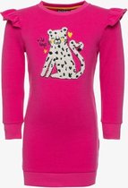 TwoDay meisjes sweatjurk - Roze - Maat 98/104