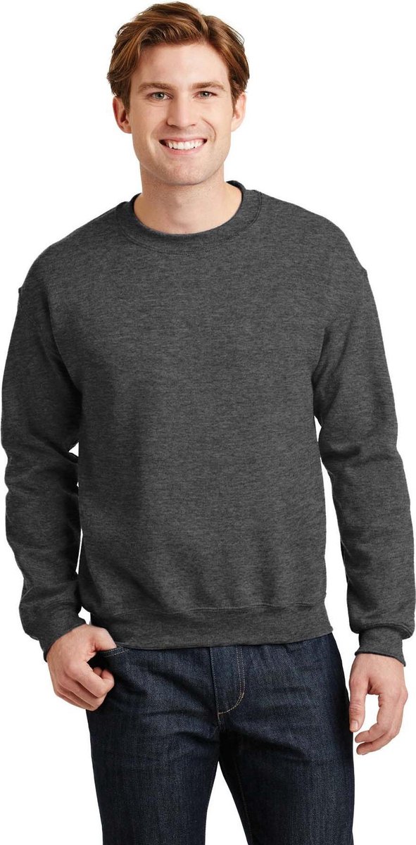 Pierre Calvini - Trui Heren - Sweater Heren - Antraciet - M