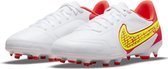 Nike Tiempo Legend 9  Sportschoenen - Maat 35 - Unisex - Wit - Geel - Rood