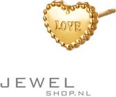 Love Stud Oorbellen | Oorbel Goud | Oorbellen Hartjes | Oorbel Hart | Gouden Hartje | Goud Hart | Liefdes Kado | Sieraden Dames | Oorbel Earcuff Ketting Ring Armband | Valentijnsda