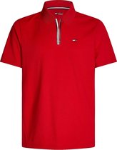 Tommy Hilfiger Stripe Training Poloshirt - Mannen - Rood
