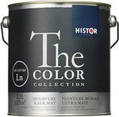 Histor The Color Collection Muurverf Kalkmat 2,5 liter op kleur