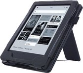Goodline® - Kobo Aura H2O 1st Edition (6,8") N250 - 2in1 Hoes / Stand Cover / Sleepcover - Zwart