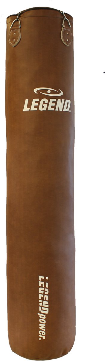 Bokszak Bruin Vintage 180 cm Panda Hide leather 3 jaar Garantie - Gemaak van Panda hide leer - Super sterk en duurzaam Retro