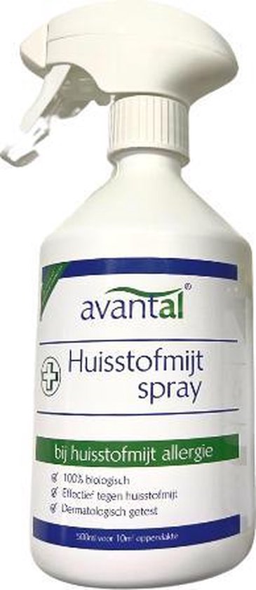 Avantal 100% biologische anti huisstofmijt / huismijt huisstofmijtspray / huismijtspray - 500ml