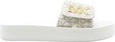 Michael Kors MK Platform Slide Dames Slipper - Vanilla - Maat 41