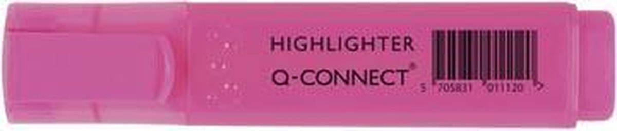 Q-CONNECT MARKEERSTIFT ROZE