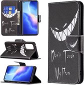Voor OPPO Reno5 Pro Gekleurd Tekenpatroon Horizontale Flip Lederen Case met Houder & Kaartsleuven & Portemonnee (Smirk)