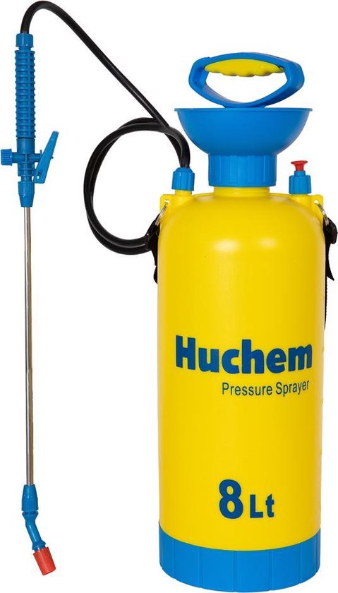 Huchem Drukspuit | 8L | Vernevelaar | Handsproeier | Nevelspuit | Sprayer