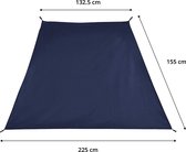 Lumaland - Zijwand voor Paviljoen tent - 250 x 250 cm - navy