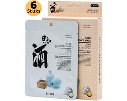 Rituals Mitomo Sake Gezichtsmasker - Gezichtsmasker Verzorging - Face Mask Beauty - Face Mask Japans - Gezichtsverzorging Dames - Japanse Gezichtsmaskers - Skincare Sheet Mask - 6 - 6 stuks