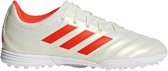 adidas Performance Copa 19.3 Tf J Kinder De schoenen van de voetbal wit 38