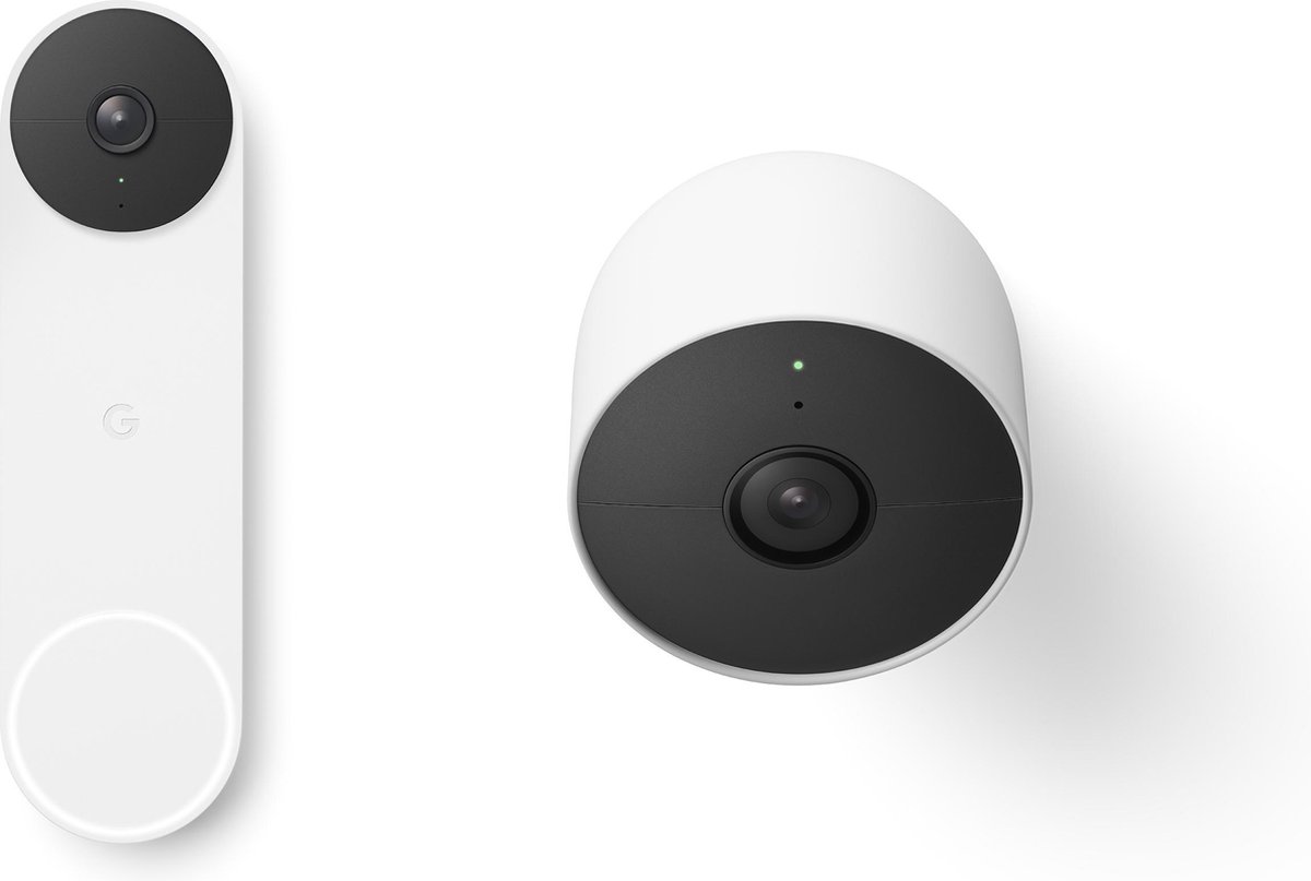 Google Nest Doorbell (Batterij) + Google Nest Cam