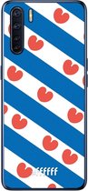 6F hoesje - geschikt voor OPPO A91 -  Transparant TPU Case - Fryslân #ffffff