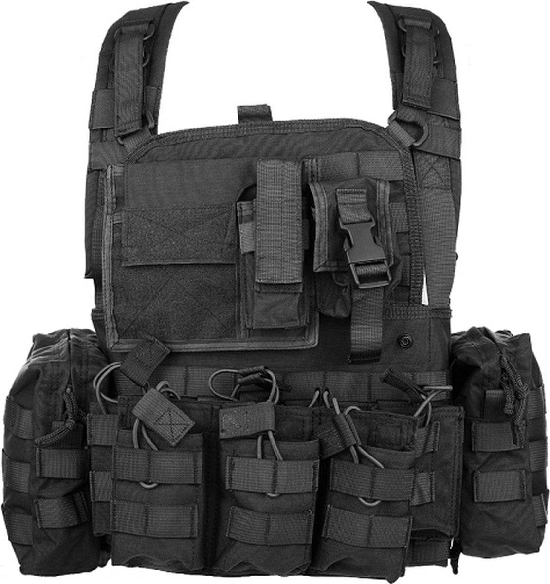 101 Inc Chest Rig Operator Lq14121Black Zwart