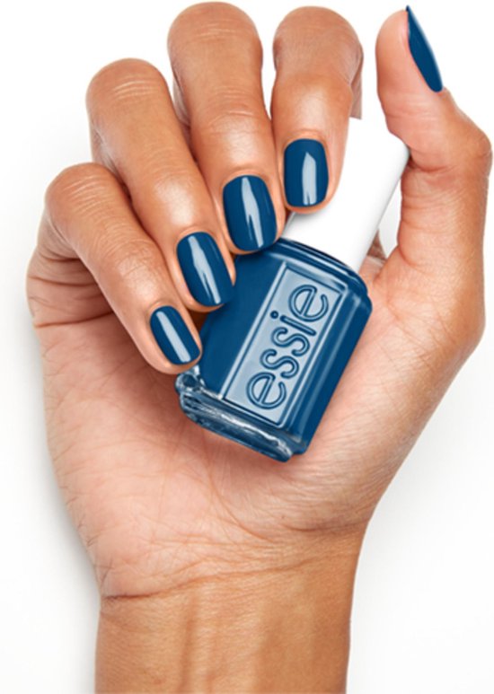 Essie Nagellack „feelin‘ Amped“ – Deckend, Glänzend, Blau, 13,5 Ml, Professionelles Finish