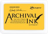 Ranger Archival Ink pad - buttercup AID45632 Wendy Vecchi