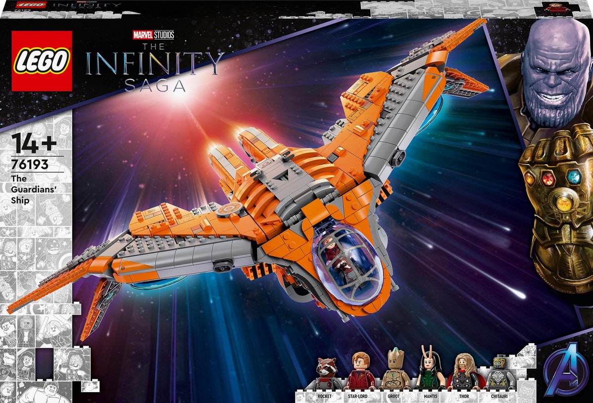 LEGO Marvel Super Heroes Het schip van de Guardians 76193