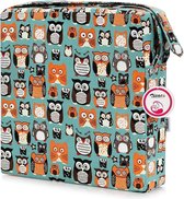 Stoelverhoger -  Booster Seat Animal Pattern Draagbare Booster Seat Pad (blauw)