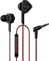 UiiSii T6 Dual Dynamic Drivers – In Ear Oordopjes – Rood / Zwart