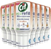 Cif Power & Shine Spray Keuken Ecorefill Capsule - 10 x 70 ml - Voordeelverpakking
