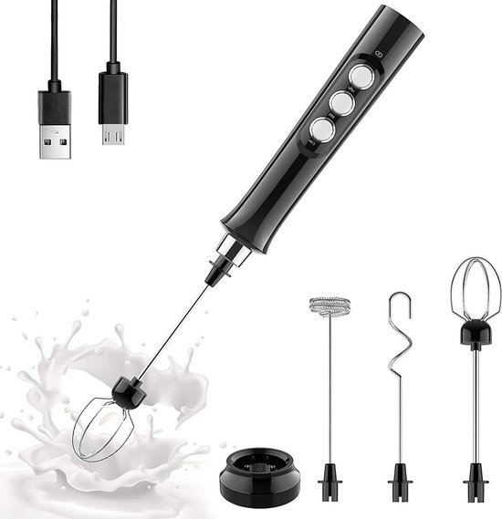 morpilot Milk Frother Elektrische melkopschuimer, van glas