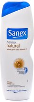 Sanex Shower Dermo Natural Voordeelverpakking 3 x 1000 ml