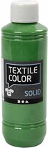 Textielverf - Kledingverf - Briljant Groen - Dekkend - Solid - Textile Color - Creotime - 250 ml