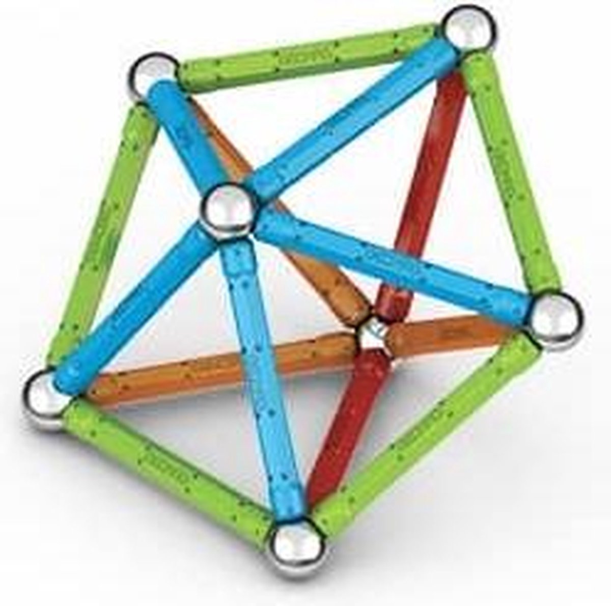 Geomag Super Color Recycled - Magnetisch Constructiespeelgoed met Panelen - 60-delig - Vanaf 3 jaar — afbeelding 4