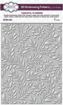 Creative Expressions 3D Embossing Folder - Bloemen patroon - A5