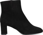 Unisa Marlin Enkellaarsjes - Enkelboots met rits - Dames - Zwart - Maat 41