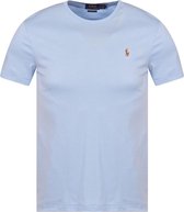 Polo Ralph Lauren T-shirt - Heren t-shirt korte mouw - Custom Fit - Crew hals - 100% katoen - Sky blue - XXL