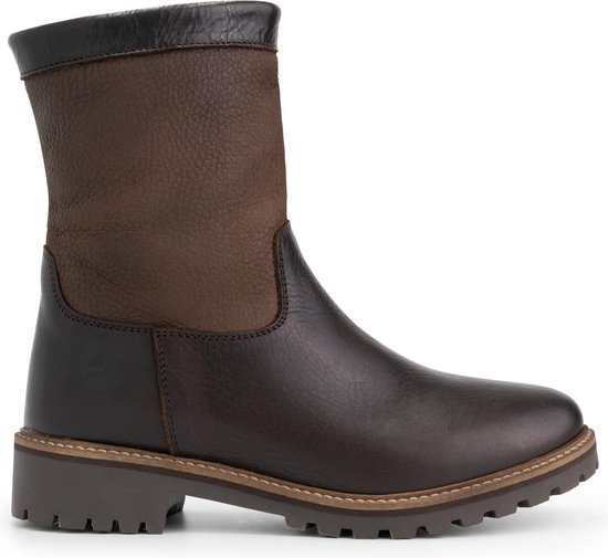 Travelin Dames Laarzen Travelin' Mygland Dames Halfhoge Leren