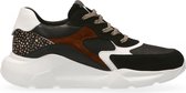 Maruti  - Cady Sneakers Pixel Zwart - Black / Cognac / Pix - 38