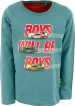 Stones and bones Stones & Bones Lonsleeve Tshirt Skipper Boys Petrol - 164