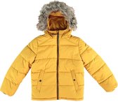 Garcia warme gele jongens puffer winterjas - Maat 128