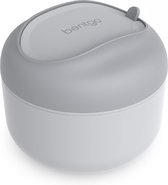 Bentgo Bowl Gray- Grijs - Salade Lunchbox - Yoghurt - Kom - Vork en lepel