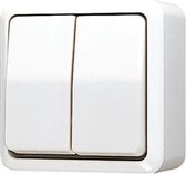 JUNG AP600 installatieschakelaar kunststof, wit, schakelaar seriesch