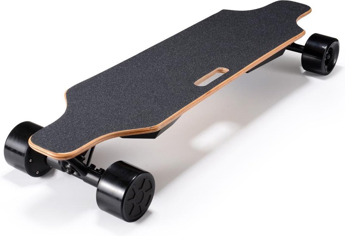 borduurwerk Hoge blootstelling Tomaat Elektrisch skateboard - 22kmu - 10km - achterwiel aangedreven - remote  control | bol.com