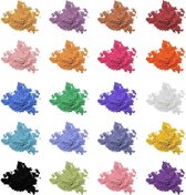 Poudre de mica Poudre de couleur ® - Poudre de Pigment - Poudre de mica - pigment époxy - colorant époxy - poudre de pigment époxy - Poudre de couleur - Colorant - Fabrication de savon - Résine - Résine de coulée - 20 couleurs