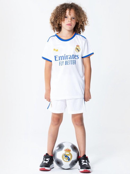 Publicatie Wiskunde onthouden Real Madrid thuis tenue 21/22 - Real Madrid voetbaltenue kids - replica  voetbaltenue -... | bol.com