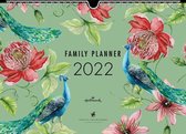 Hallmark - familie planner - 2022 - week per pagina - Pauw - 5 personen - ringband - 21x30cm (A4)