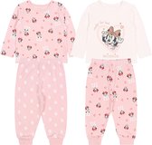 2x tweedelige katoenen pyjama Mini Mouse DISNEY OEKO-TEX  2-3jaar 98cm