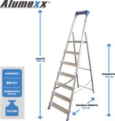 Alumexx Huishoudtrap 7 treeds